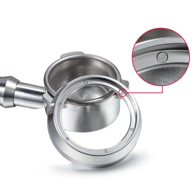 Upgraded 6 Magnet Coffee Powder Receiving Ring Quantitative Ring Anti-flying Powder Aluminum Alloy Grinder Coffee Accessories