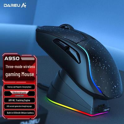 Dareu A950 Tri-Mode Gaming-Maus mit Ladestation