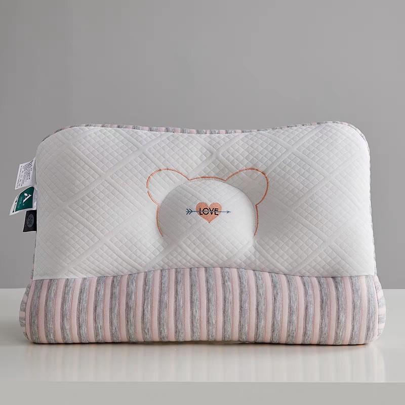 Ergonomic Cervical Support Pillow Side Sleepers Adults Teens Students Dormitory Use All Season Pair