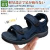 SOARHOPE Sandals for Men and Genuine Leather Walking and Comfortable for Summer Women, Sandals, Breathable, Lightweight,