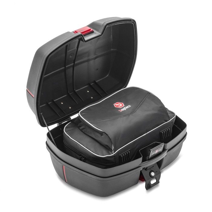 Set Top Case Moto + sac intérieur Bagtecs TB8 45 Litres Universel