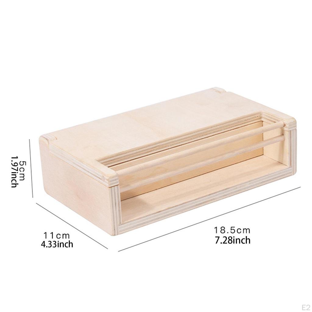 Montessori Lock and Key Toy Set Wooden Materials Preschool Learning Educational