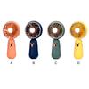 Fan Portable Stylish Battery Operated Handheld Rechargeable Solid Color Handled Washable Indoor Outdoor Reading Sports Fans