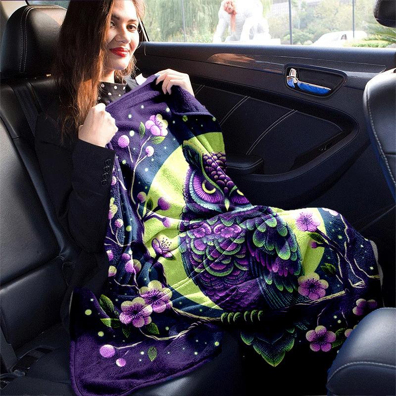 1pc Eagle Printing Lightweight Flannel Blanket, Comfortable and Warm Blanket, for Camping Sofa Bed and Couch Office, Suitable for Gift Blanke