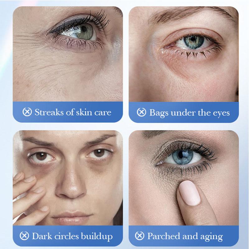 SADOER Caviar Hyaluronic Acid Eye Cream Anti Dark Circles Removal Eyes Bags Firming Moisturizing Beauty Eyes Skin Care Products