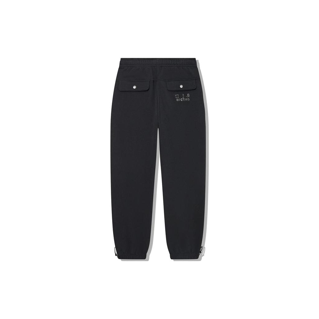 Li Ning Knitted Sweatpants Men's Black AKLT679-5