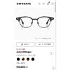 Used OWNDAYS John Dillinger flip-up type with dimming lens gray