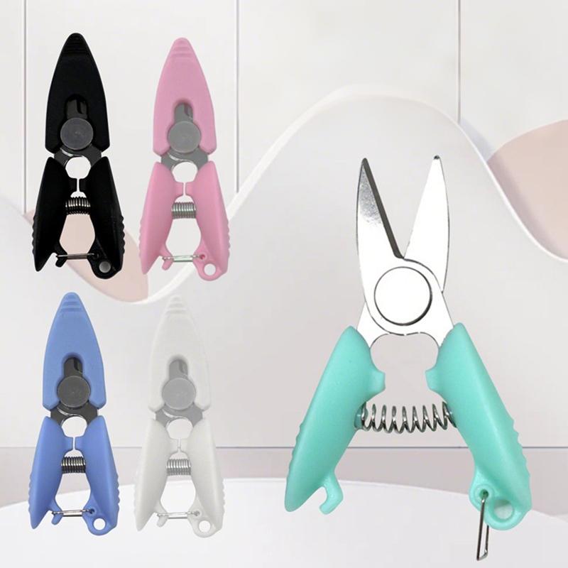 Mini Cep Makası Sevimli El İşi Makası İplik Kesici Taşınabilir Paslanmaz Çelik Güvenlik Makası Giysi Dikiş İşleri Kesici