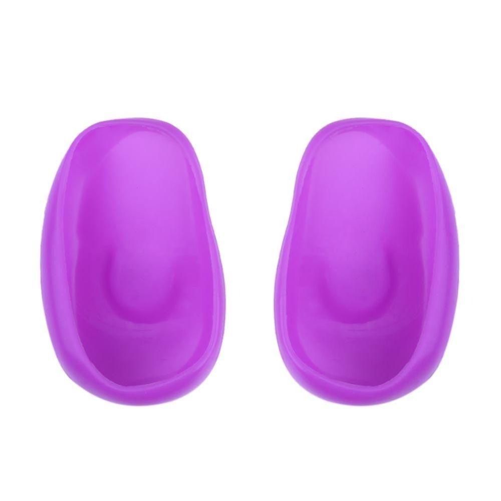Silicone Hair Coloring Ear Cover Ear Protector Cover Hair Salon Earmuffs Silicone Ear Cover