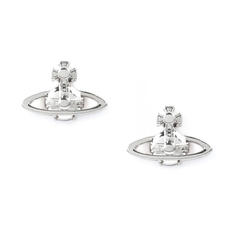 Vivienne Westwood Suzie Earrings Silver-Tone Women earrings Brass 62010010W004W004 Box