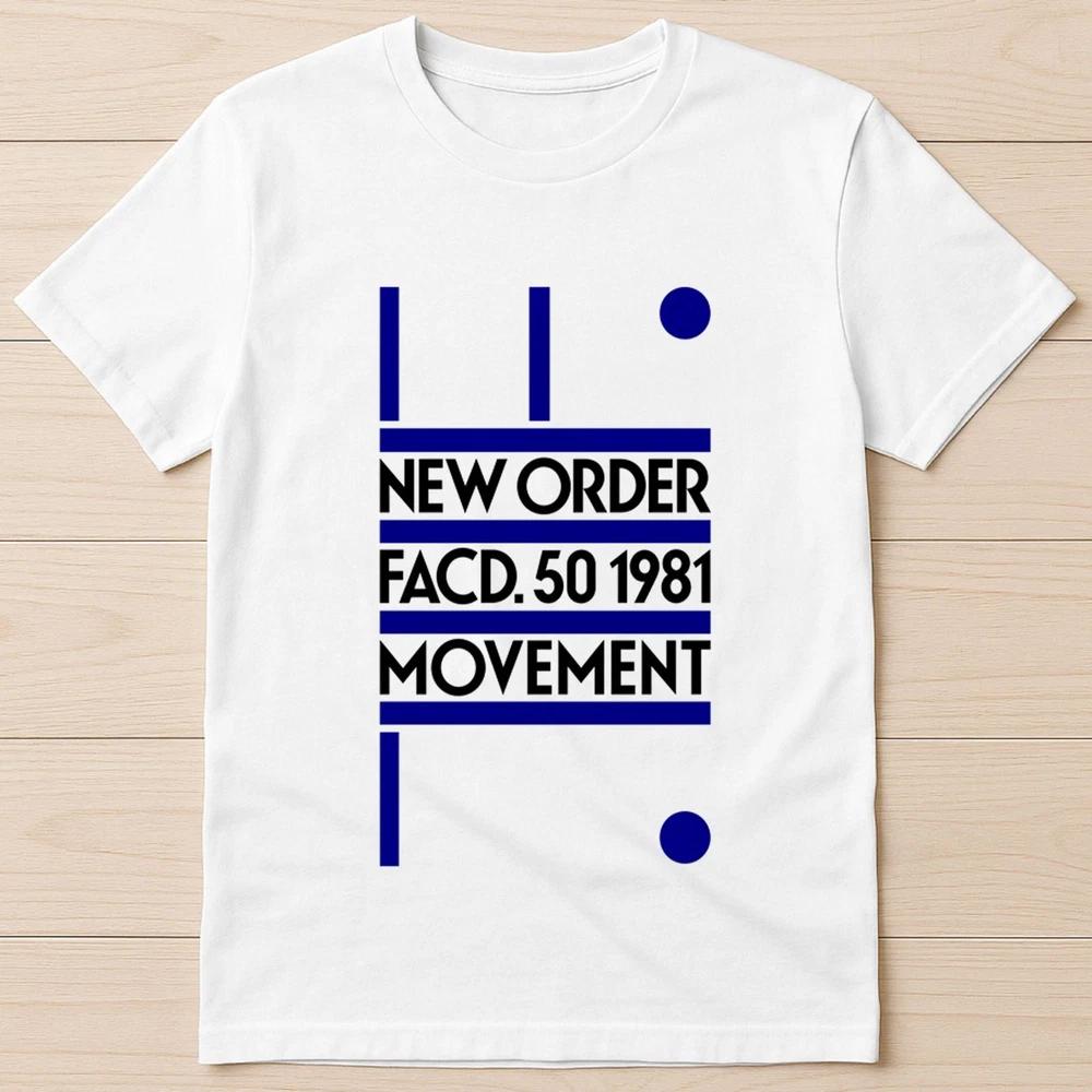 New Order Futurismo Trentino MoveUnisext Music Gift Tee T Shirt 8043 S