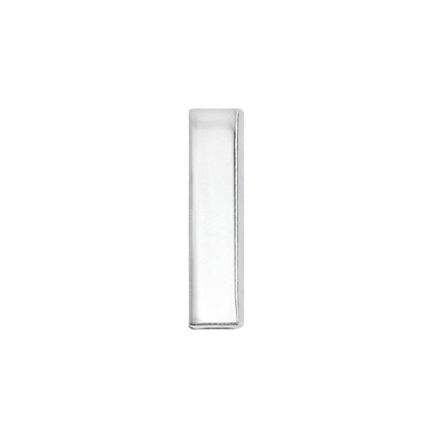 182pcs/lot 8mm 10mm Silver Plain Slide Letter Charms Alphabet A-Z For Bracelet Wristband Keychain Pet Collar DIY Jewelry Making