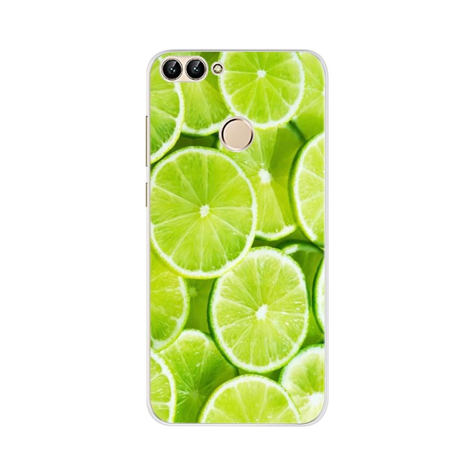 For Huawei P Smart Case TPU Soft Silicon Lavender Flower Back Cover Phone Case For Huawei P Smart 2018 FIG-LX1 PSmart Case 5.65"