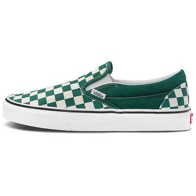 Classic Slip On 'Checkerboard Green' VN0A4U382NH