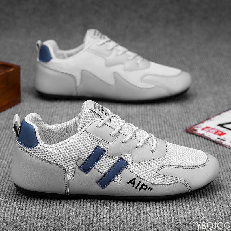 

Весенняя мужская обувь, новая сетчатая дышащая модная универсальная мужская обувь с дизайном Sense, плоская подошва, повседневная спортивная обувь для повседневного ношения 44