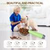 Neue Haustier Katze Hund Fütterungsschaufel Hundefutter Schaufel Multifunktionslöffel mit Verschlussbeutelklemme Kreativer Messlöffel Welpe Beutelklemme Tasse