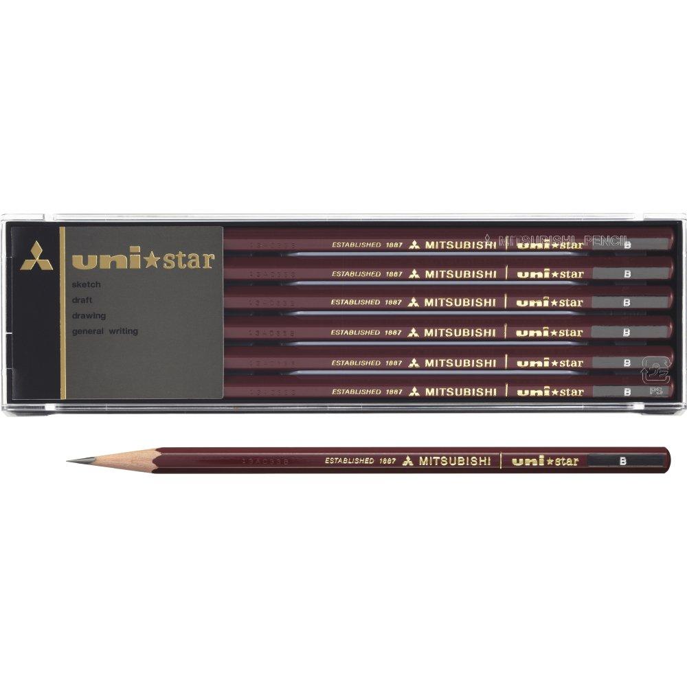 Mitsubishi Pencil Unistar Hexagonal Pencil B USB