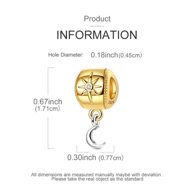 Charm S Copper Original Lucky Gift Charms Beads Fit Pendant Charm Bracelet Dangle For Women Diy Fine Jewelry Making