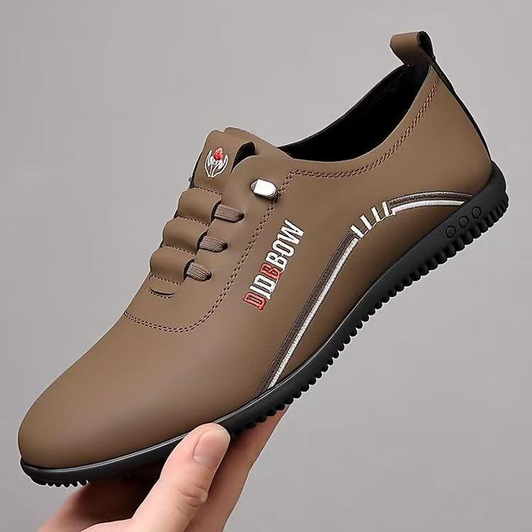 Kuanggan 2026 Men's Slip-On Versatile Casual Sports Shoes - Soft Sole for Work & Commute.