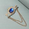 1PC Women's Fashion Trendy Charm Brooch Zircon Accessories Suitable for Date, Party, Festival Gifts
