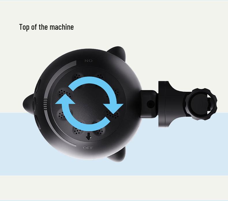 Přenosné elektrické houpadlo pro kočárek a zklidňovač bílým šumem