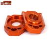 Motorcycle Accessories CNC Rear Chain Adjuster Axle Block For KTM SX SXF XC XCF EXC EXCF XCW XCFW 85-530 Dirt Pit Bike Motocross