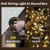 Multifunctional 4 In 1 Design Camping Light String USB Rechargeable Outdoor Tent Decor Light XTE LED Flashlight with Magnet Hook