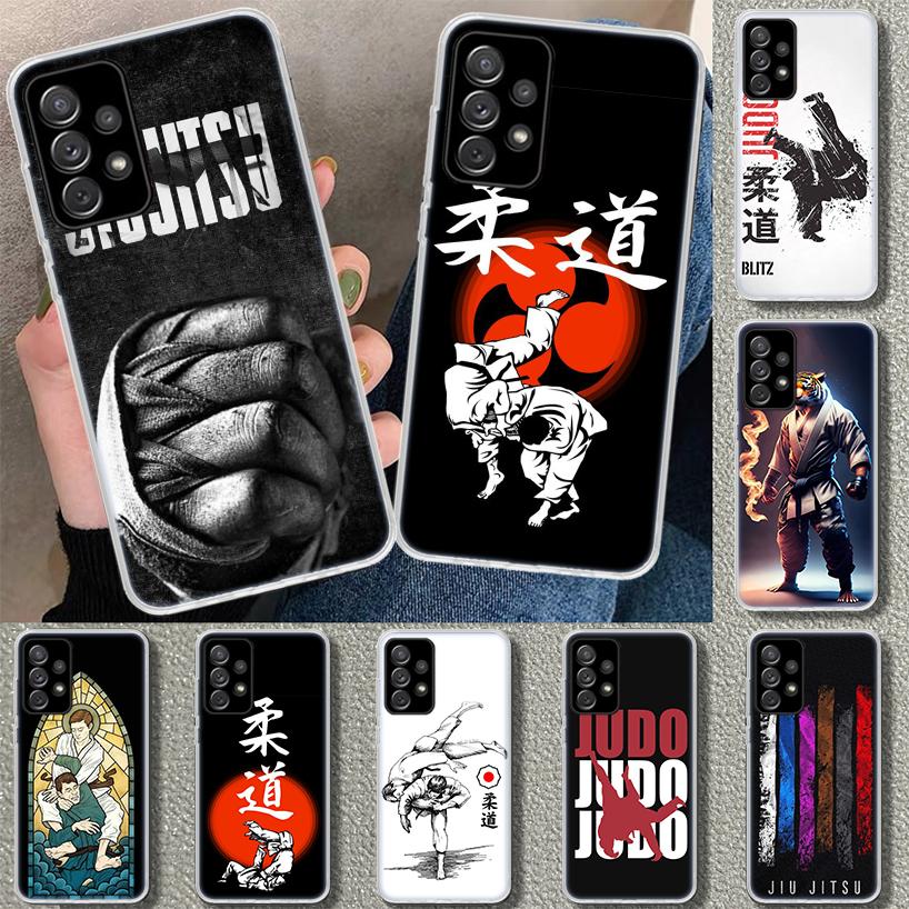 Judo Jiu Jitsu BJJ Brasilianische Handyhülle für Samsung Galaxy A12 A22 A32 A52 A72 A02S A51 A50S A31 A20S A10S Note 20 Ultra 1