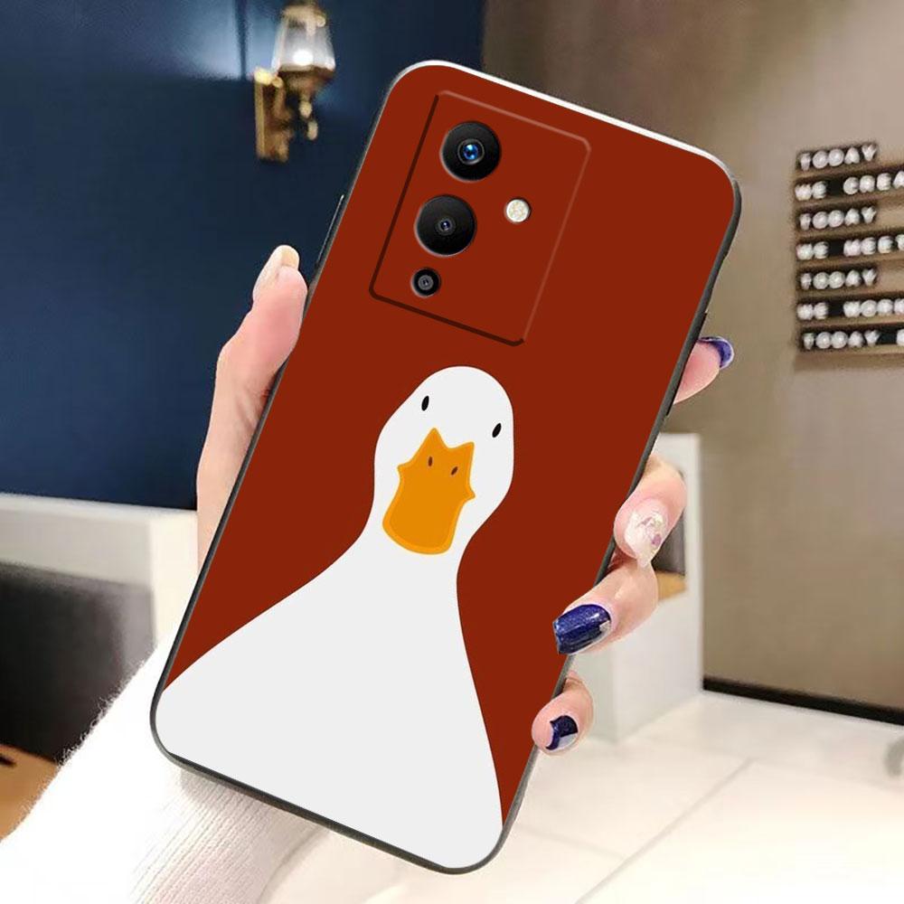 Cartoon Duck Goose Phone Case For Infinix TECNO POP SPARK SMART 6 7 8 9 CAMON 40 30 30S 15 16 17 20 20C Pro Case Cover Shell