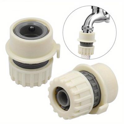Conector de robinet pentru mașină de spălat 3 buc. Conector pentru furtun de grădină, fitinguri adaptoare rapide pentru grădinărit, instrument de udare pentru spălat auto