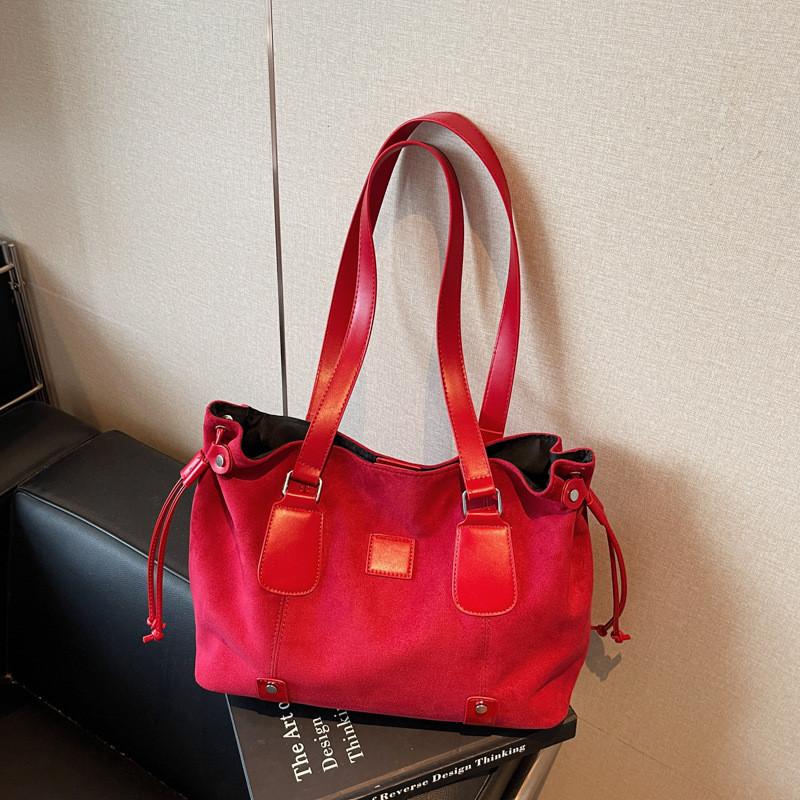Pu Leather Tote Bag For Women With Zipper Closure And Inner Pouch For Daily Use