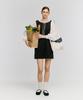 Depound A-Line Suede Dress [Black]