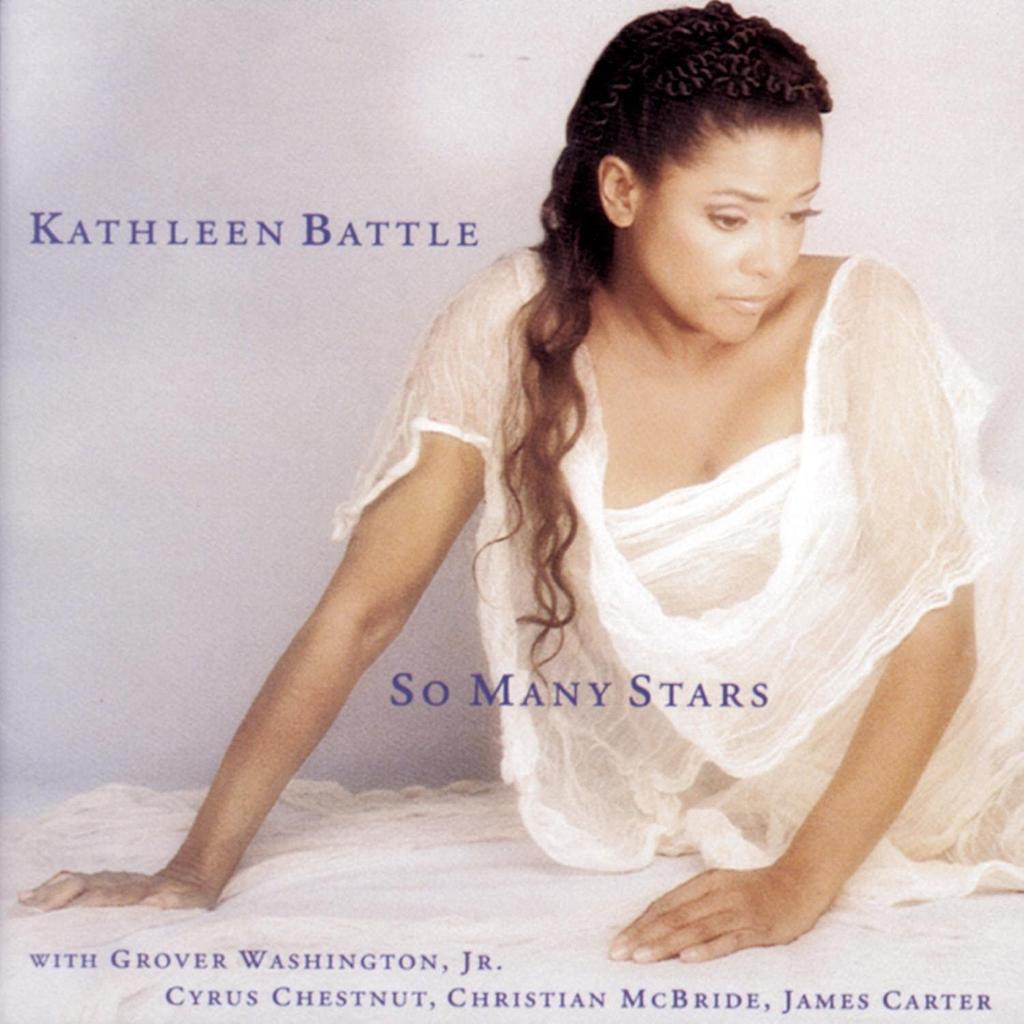 CD KATHLEEN BATTLE - So Many Stars SK68473 Sony Classical 1995 US Classical Used