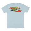 Santa Cruz Skateboards Shirt Meek Slasher Good Grey