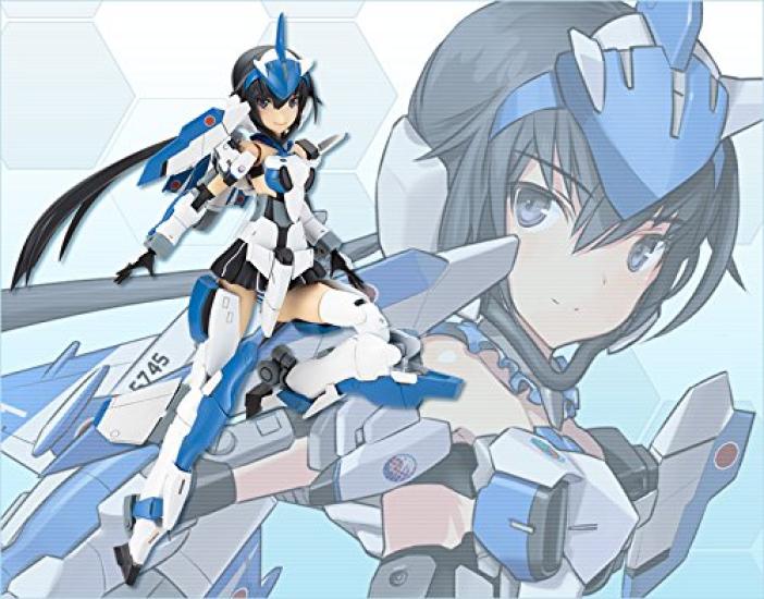 Kotobukiya Frame Arms Girl Stylet Blue Impulse con Egg Plane