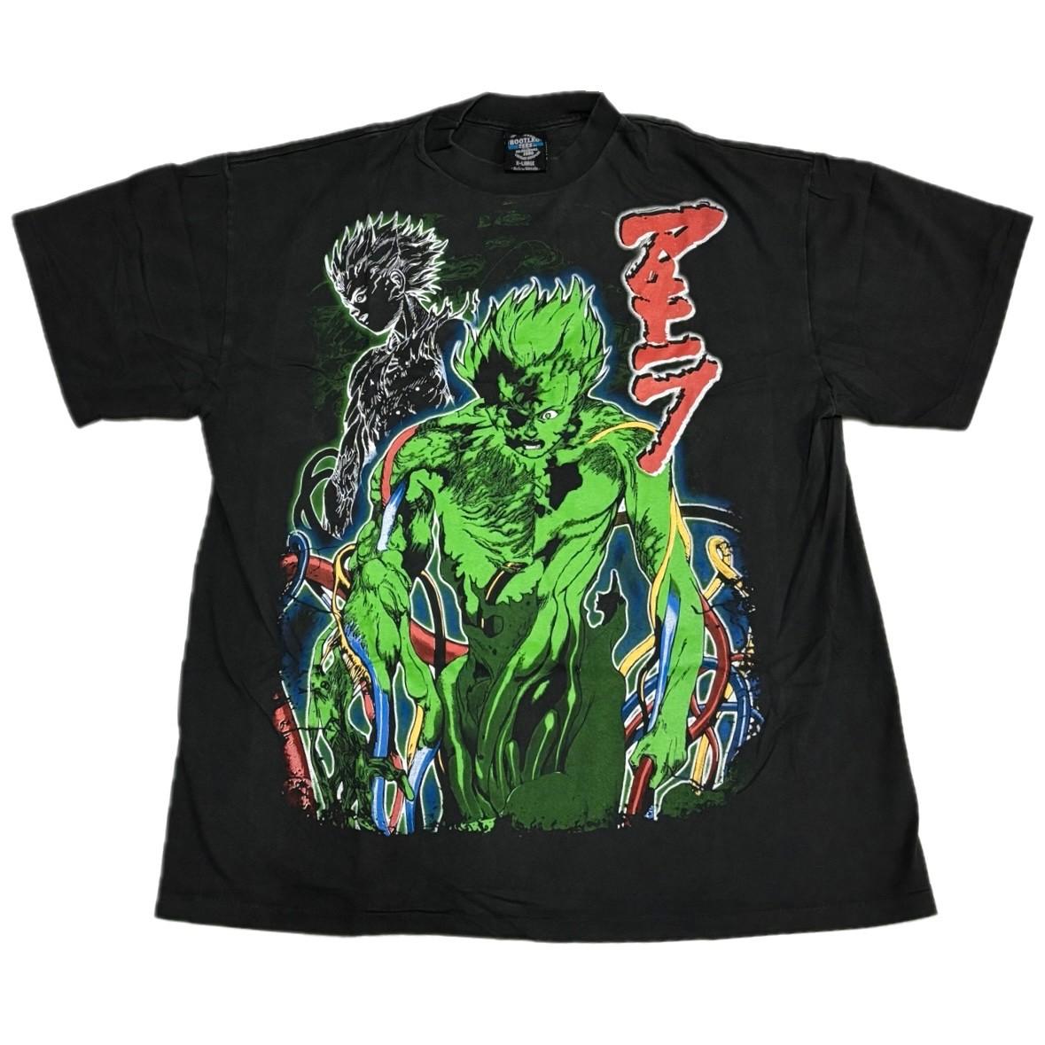 Винтажная футболка AKIRA AOP Аниме 80-х Манга Мультфильм Нео Токио Япония REPRINT XL