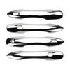 Marchfa Toyota New Voxy New Noah 90 Series 95 Series Dedicated Parts Outer Door Handle Cover 4P Chrome Finish &