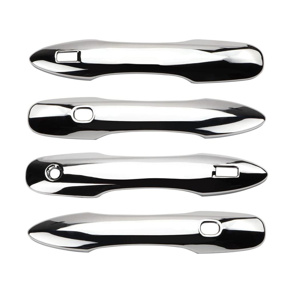Marchfa Toyota New Voxy New Noah 90 Series 95 Series Dedicated Parts Outer Door Handle Cover 4P Chrome Finish &