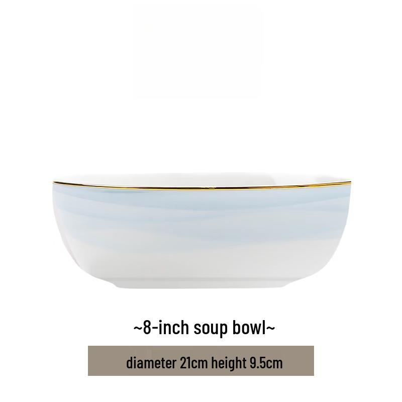 

Ru Han Ink Wash Ceramic Bowl