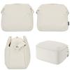 Hakuba Camera Case Plus Shell Stream Shoulder Bag 6 AZ 6L Water-Resistant Ivory AMZSP-STSB6IV