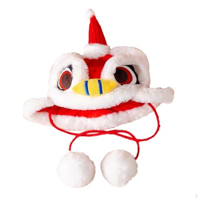Year Pet Hat Dance Dog Headwear Funny Costume Cap for Festival