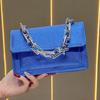 Borsa a mano con tracolla per abbigliamento formale da sera, Borsa a mano con tracolla a catena, Borsa a mano da donna per portarla a tracolla