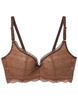Easy To Wear and Creates a Beautiful Soft Dot D70 [Unnanacool] Bra, Three-dimensional Silhouette, Wire, [Polka Mold] Bra, FB2022, Women's, BR,