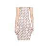Michael Kors Letter Print All Over Fitted Sleeveless Dress Women dresses Multicolor MH381SL9Z6-0110