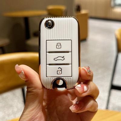 TPU Car Key Case Cover for MG ZS GT GS 350 360 750 W5 for Roewe RX5 MG3 MG5 MG6 MG7 Protector Shell Keyless Auto Accessories