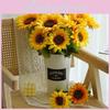 Artificial Sunflower Silk Flower Arrangement For Home Office Wedding Decor