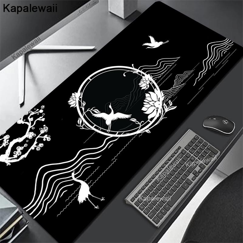 Game Mousepad Art Line Gaming Mouse Pad Alfombrilla X Mouse Mat Computer Gamer Keyboard Pads Oversize Desk Pad