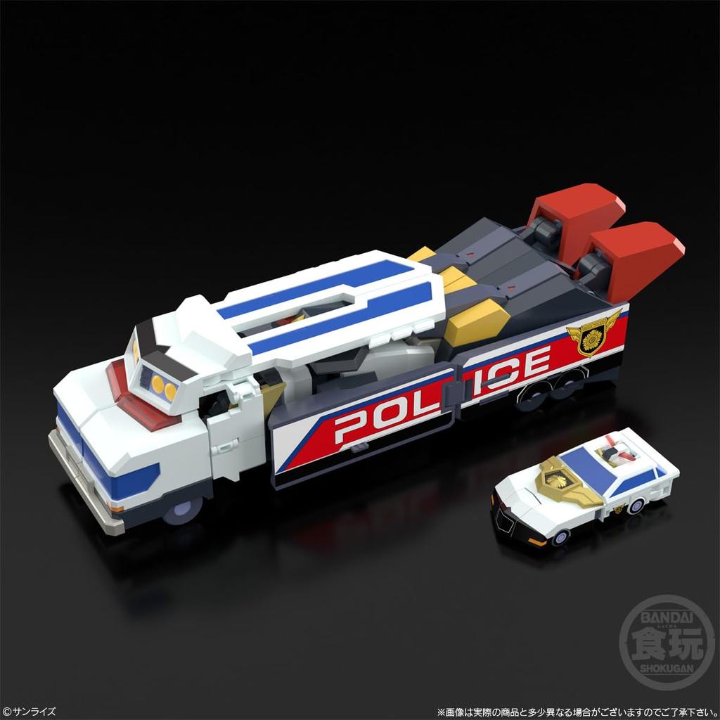 Brave Police J-Decker Shokugan Modeling Project Figure with Chewing Gum (Single Unit)