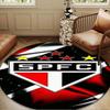 1PC Rug Spfc Team Crest Design Round Mat Home Decor, Chair Rug For livingroom,Bedroom, Doormat Home Decor Birthday Gift Christmas Gifts