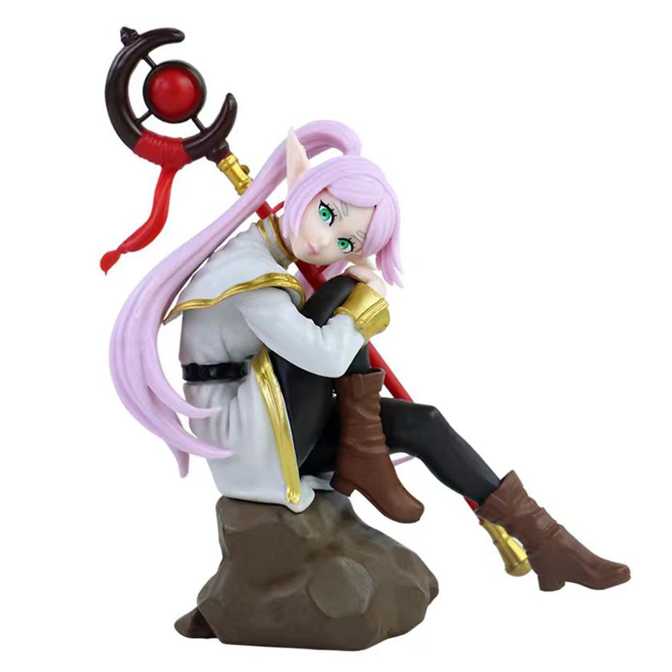 14cm Noodle Stopper Sousou No Frieren Anime Girl Figure Frieren Beyond Journey's End Action Figure Collectible Model Toys